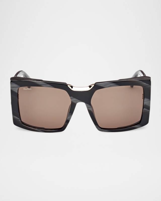 Spark 6 Rectangle Acetate Sunglasses